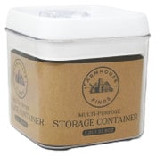 Wholesale - 1.0L White Square Plastic Container C/P 60, UPC: 195010151023